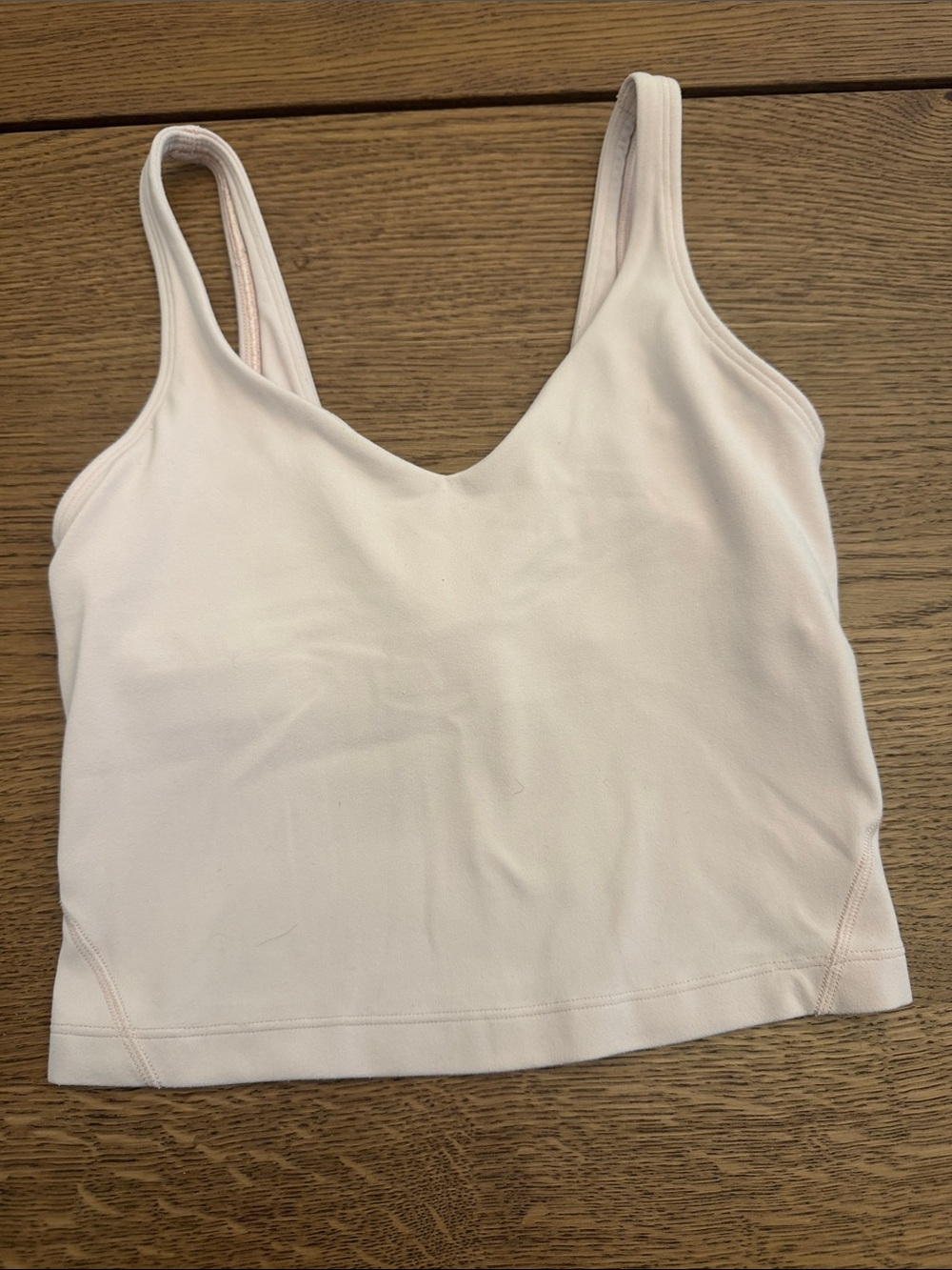 Lululemon align V-Neck Tank Top, light pink